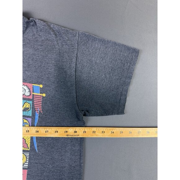 Rare Vintage 90s Ecstasy Caribbean Cruise Boat Faded Black Single Stitch T Large - Picture 4 of 5